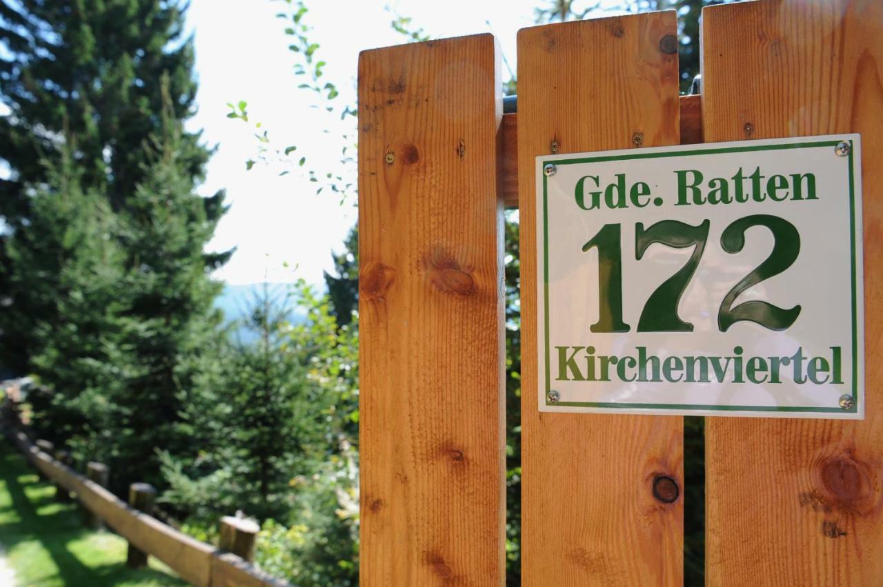 Gluehwuermchenhuette Villa Ratten Dış mekan fotoğraf